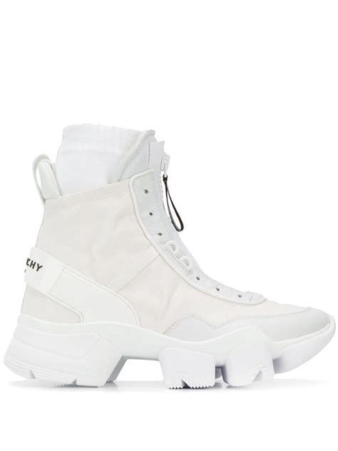 givenchy white sneakers men|givenchy jaw high white sneakers.